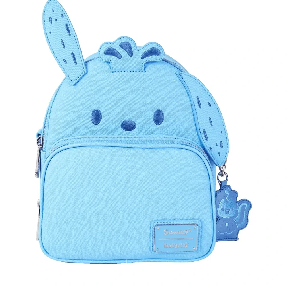 Loungefly Sanrio Pochacco Monochrome Cosplay Convertible mini Backpack New